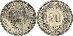 World Coins - Coin, Switzerland, 20 Rappen, 1994, Bern, , Copper-nickel, KM:29a