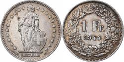 World Coins - Switzerland, Franc, 1944, Bern, Silver, , KM:24