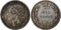 World Coins - Great Britain, Victoria, 6 Pence, 1881, Silver, , KM:757