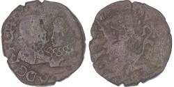 World Coins - Coin, FRENCH STATES, Franche-Comté, Albert & Isabella, 2 Deniers, 1620, Dole