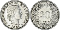 World Coins - Coin, Switzerland, 20 Rappen, 1921