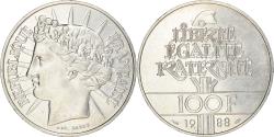 World Coins - Coin, France, 100 Francs, 1988, Paris, , Silver, KM:966a, Gadoury:903