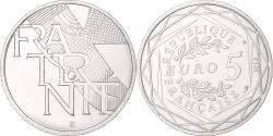 World Coins - France, 5 Euro, 2013, Monnaie de Paris, Fraternité, , Silver