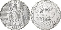 World Coins - France, 10 Euro, Hercule, 2013, Pessac, Silver,