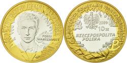 World Coins - Coin, Poland, 10 Zlotych, 2009, Warsaw, , Silver, KM:689