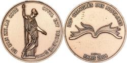 World Coins - France, Medal, 100ème Congrès des Notaires, Paris, 2004, Bronze, MDP