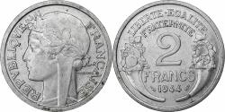 World Coins - France, 2 Francs, Morlon, 1944, Paris, Aluminum, , Gadoury:538a