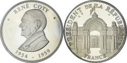 World Coins - France, Medal, Les présidents de la République, History, XXth Century, René