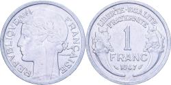 World Coins - France, Franc, Morlon, 1947, Aluminum, , KM:885a.1