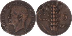 World Coins - Coin, Italy, 5 Centesimi, 1923