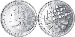 World Coins - Coin, Italy, 500 Lire, 1985, Rome, , Silver, KM:115
