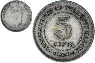 World Coins - MALAYA, 5 Cents, 1950