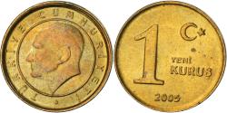 World Coins - Coin, Turkey, New Kurus, 2005
