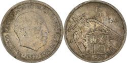 World Coins - Coin, Spain, Caudillo and regent, 5 Pesetas, 1970, , Copper-nickel