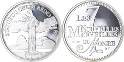 World Coins - France, Medal, Merveilles du monde, Statue du Christ Rédempteur, Arts &