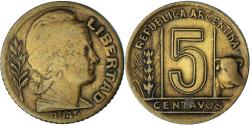 World Coins - Coin, Argentina, 5 Centavos, 1945