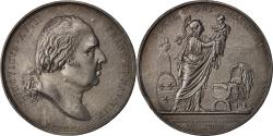 World Coins - France, Medal, Naissance d'Henri d'Artois, Louis XVIII, History, 1820, Andrieu