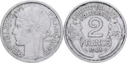 World Coins - France, 2 Francs, Morlon, 1948, Paris, Aluminum, , Gadoury:538b