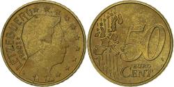 World Coins - Luxembourg, 50 Euro Cent, 2002, Utrecht, Nordic gold,