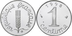 World Coins - Coin, France, Épi, Centime, 1998, Paris, Proof / BE, , Stainless
