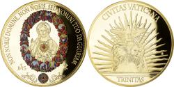 World Coins - Vatican, Medal, Jésus Christ, Civitas Vaticana, Trinitas, Religions & beliefs