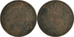 World Coins - Coin, Netherlands, Juliana, 5 Cents, 1953, , Bronze, KM:181
