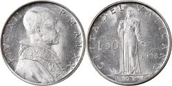 World Coins - Coin, VATICAN CITY, Pius XII, 50 Lire, 1958, Roma, , Stainless Steel