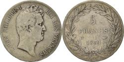 World Coins - Coin, France, Louis-Philippe, 5 Francs, 1831, Nantes, , Silver