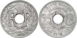 World Coins - France, Lindauer, 25 Centimes, 1915, Paris, , Nickel, KM:867, Gadoury:379