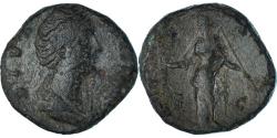 Ancient Coins - Coin, Diva Faustina I, Sestertius, 141, Rome, , Bronze, RIC:1124