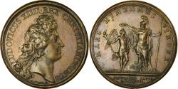 World Coins - France, Medal, Louis XIV, Prise d'Oudenaarde, History, 1667, Mauger,