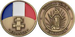 Us Coins - United States, Token, World War II, Victory, Copper-nickel, FRANCE,