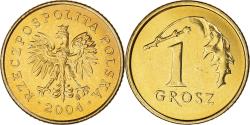 World Coins - Coin, Poland, Margrethe II, Grosz, 2004, Warsaw, , Brass, KM:276