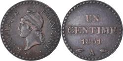 World Coins - Coin, France, Dupré, Centime, 1851, Paris, , Bronze, KM:754