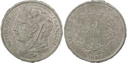 World Coins - Coin, France, 5 Francs, 1848, Paris, , Tin, KM:Pn57, Gadoury:697