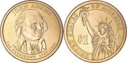 Us Coins - Coin, United States, John Adams, Dollar, 2007, U.S. Mint, Philadelphia