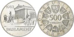 World Coins - Austria, 500 Schilling, 1983, Vienna, Silver, , KM:2964