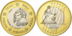 World Coins - Sweden, Medal, 1 E, Essai-Trial, 2004, Bimetallic, Gustav II,