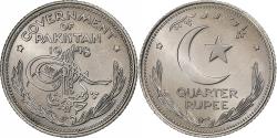 World Coins - Pakistan, 1/4 Rupee, 1948, Nickel, , KM:5