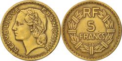 World Coins - Coin, France, Lavrillier, 5 Francs, 1946, Castelsarrasin,