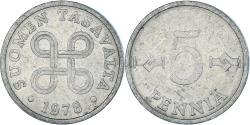 World Coins - Coin, Finland, 5 Pennia, 1978