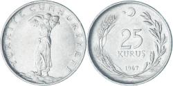 World Coins - Coin, Turkey, 25 Kurus, 1967