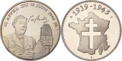 World Coins - France, Medal, 1939-1945, L'Appel du 18 Juin, De Gaulle, Utrecht, Copper-nickel
