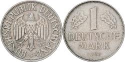 World Coins - Federal Republic of Germany, Mark, 1962, Karlsruhe, Copper-nickel,