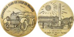 World Coins - France, Medal, Automobile Club de l'Ile de France, 1987, Buquoy,