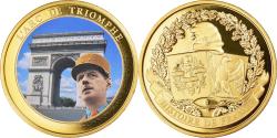 World Coins - France, Medal, L'Arc de Triomphe, History, , Copper Gilt