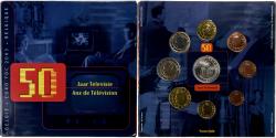 World Coins - Belgium, 1 Cent to 2 Euro, 2003, Brussels, BU,
