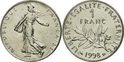World Coins - Coin, France, Semeuse, Franc, 1998, Paris, , Nickel, KM:925.1