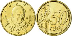 World Coins - VATICAN CITY, 50 Euro Cent, 2010, , Brass, KM:387