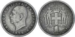 World Coins - Coin, Greece, Drachma, 1959